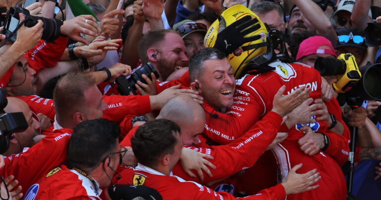 Lewis Hamilton names 'rescuers' after nightmare Ferrari debut year