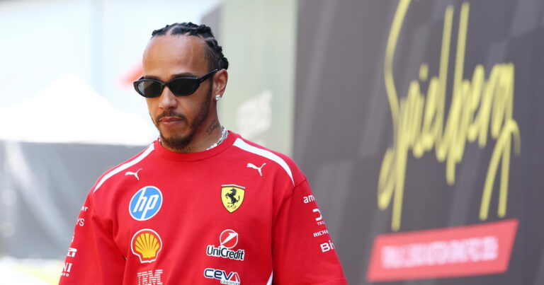 Lewis Hamilton reveals shocking extent of Ferrari testing injury