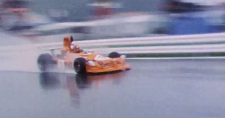 F1 driver crashes car moments after first grand prix win