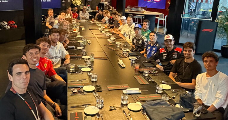 F1 drivers gather for special dinner tradition at Austrian GP
