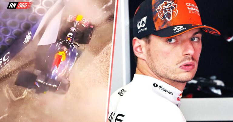 Verstappen suffers shock crash as Russell clinches controversial pole