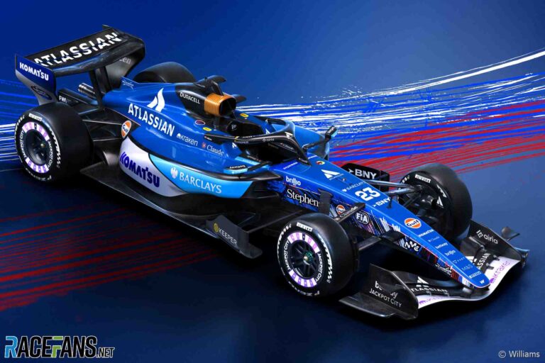 Williams' livery for 2026 British Grand Prix