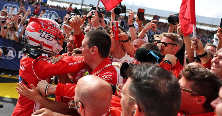 Charles Leclerc earns landmark success for Ferrari - 75 years in the making