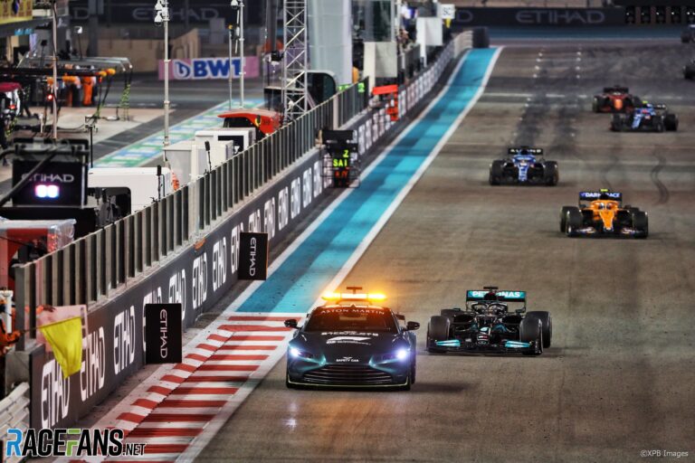 Safety Car, Yas Marina, Abu Dhabi, 2021