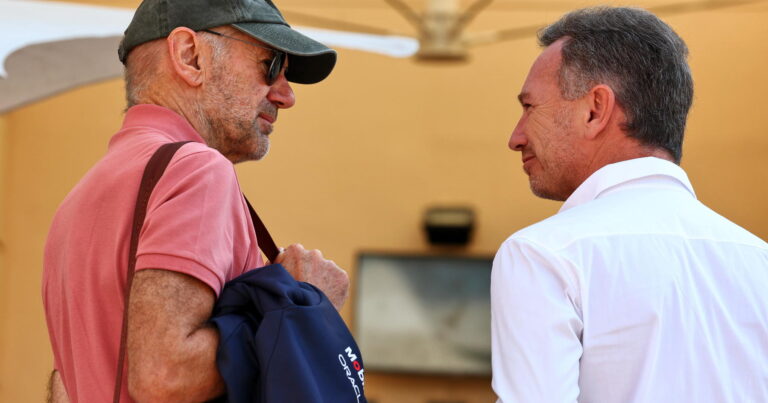 Adrian Newey swerves latest question over Christian Horner to Aston Martin rumour