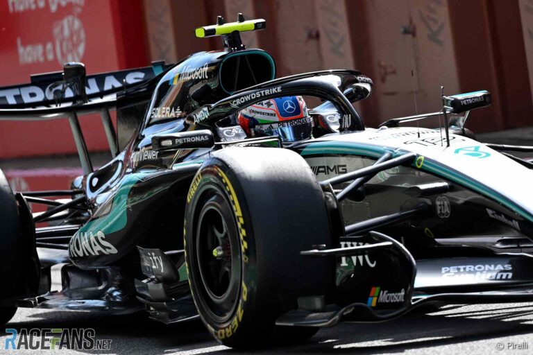 Antonelli beats Ferrari pair for pole, Russell fourth after crashing in Q1 – RaceFans