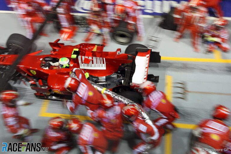 Felipe Massa, Ferrari, Singapore, 2008