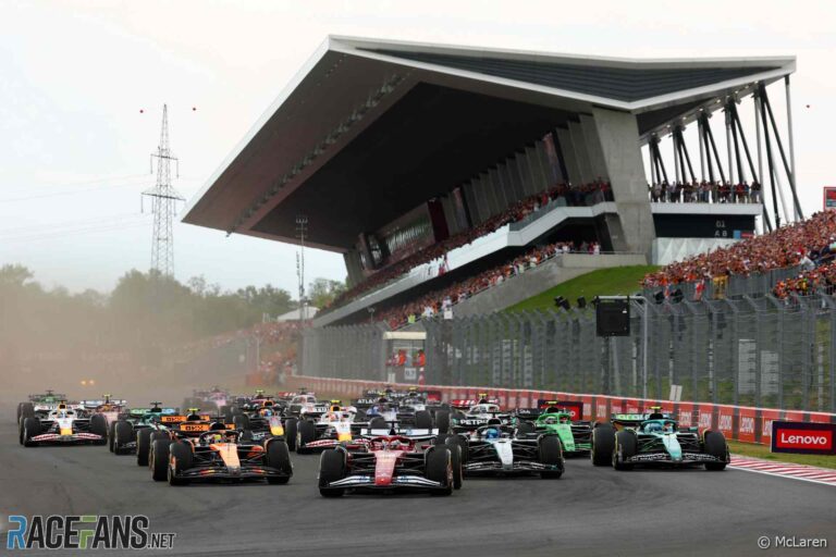 Start, Hungaroring, 2025