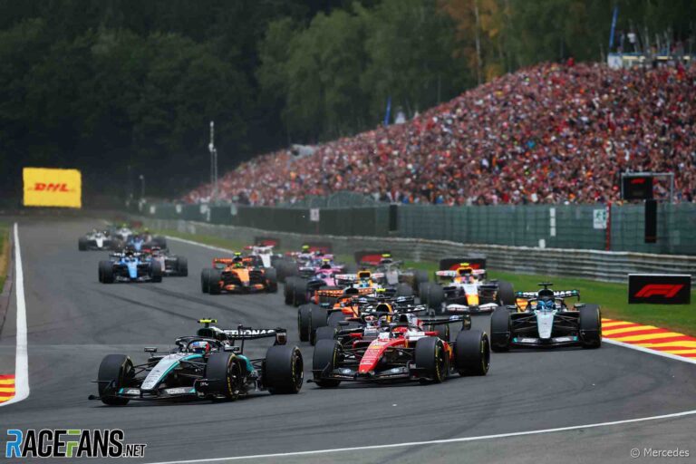 Lack of power left Russell “slower than a Formula 2 car” at start – RaceFans