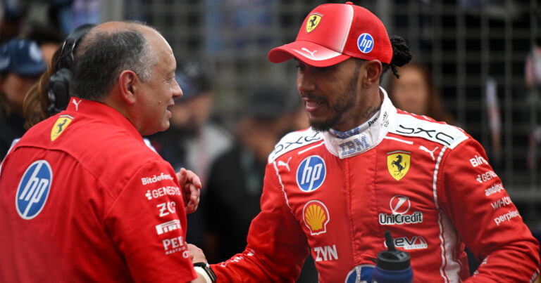 Fred Vasseur denies 'game-changer' behind Lewis Hamilton Ferrari resurgence