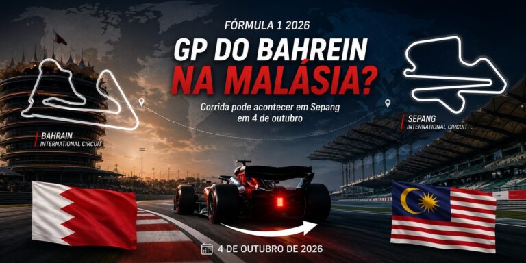 GP do Bahrein pode ser disputado na Malásia em 2026