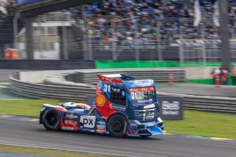 Equipe Giaffone Mission Zero mira liderança da Copa Truck com Felipe e Nic Giaffone em corrida noturna de Cuiabá