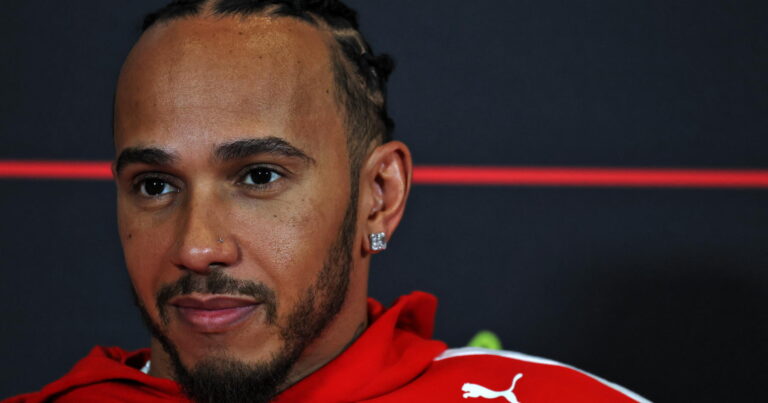 Lewis Hamilton rejects F1 title talk in Ferrari declaration