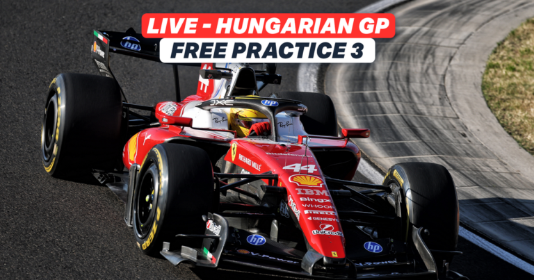LIVE: 2026 F1 Hungarian Grand Prix - Budapest Free Practice 3