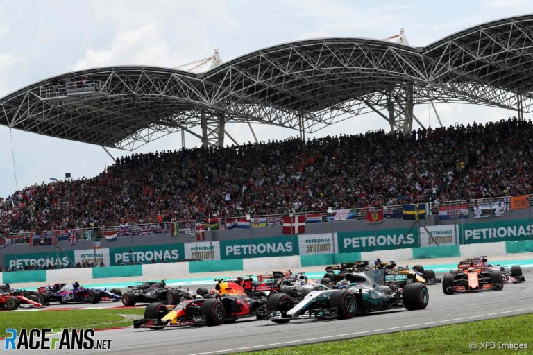 Start, Sepang, 2017