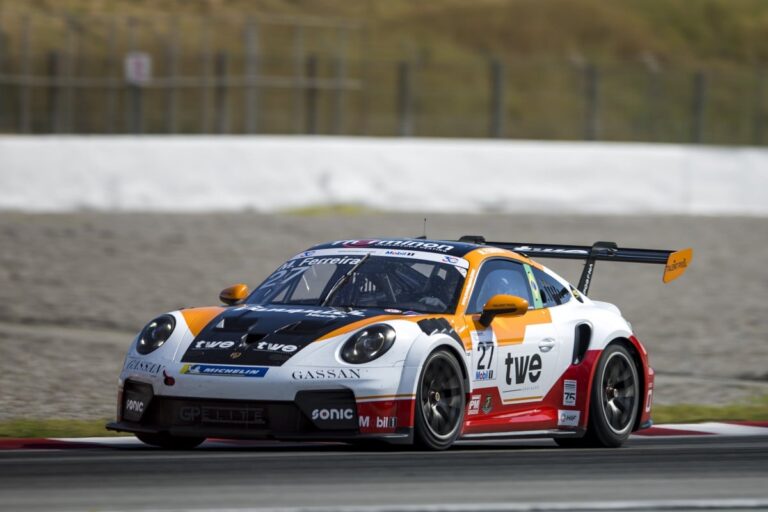 Matheus Ferreira conquista pódio na Porsche Supercup em Spa na preliminar da F1