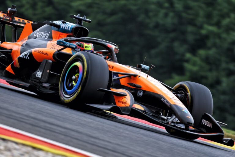 McLaren vê evolução em Spa, mas Norris evita empolgação