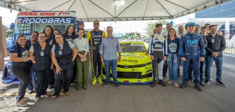 Pilotos da NASCAR Brasil levam solidariedade ao Hospital do Câncer de Mato Grosso