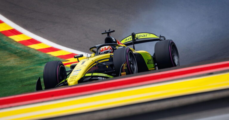 Adjusted FIA F2 Spa Feature Race results after unusual disqualification