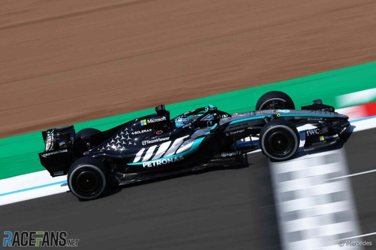 George Russell, Mercedes, Silverstone, 2026