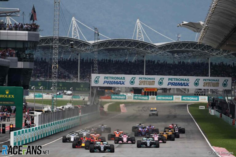 Start, Sepang, 2017