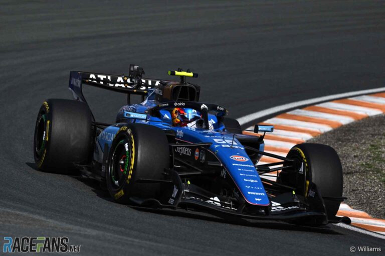 Carlos Sainz Jnr, Williams, Zandvoort, 2026