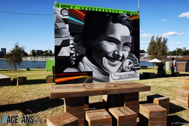 Lella Lombardi tribute, Albert Park, 2018