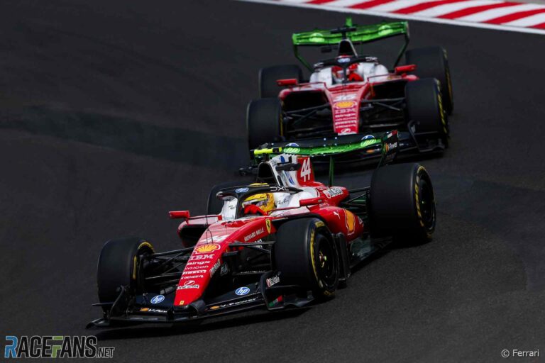 Lewis Hamilton, Charles Leclerc, Ferrari, Hungaroring, 2026