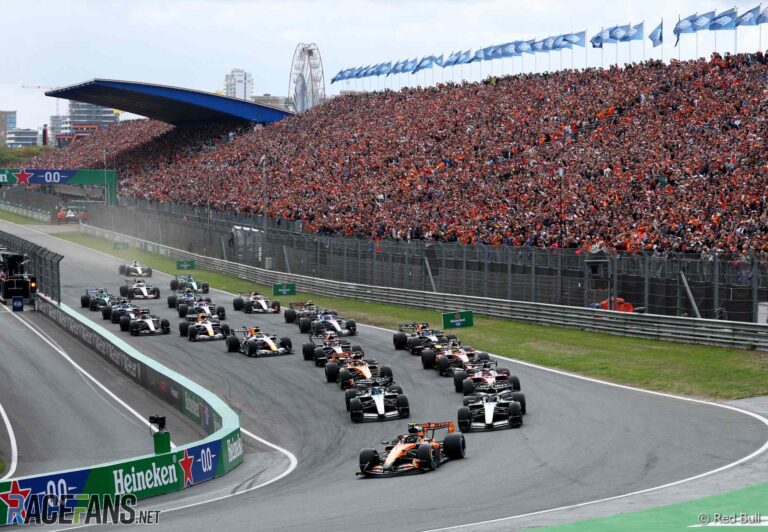 Dutch Grand Prix red-flagged after one lap due to huge crash for Verstappen – RaceFans
