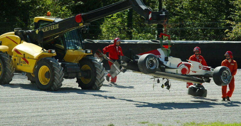 Jenson Button escapes unscathed from frightening Monza crash with Honda - On This Day
