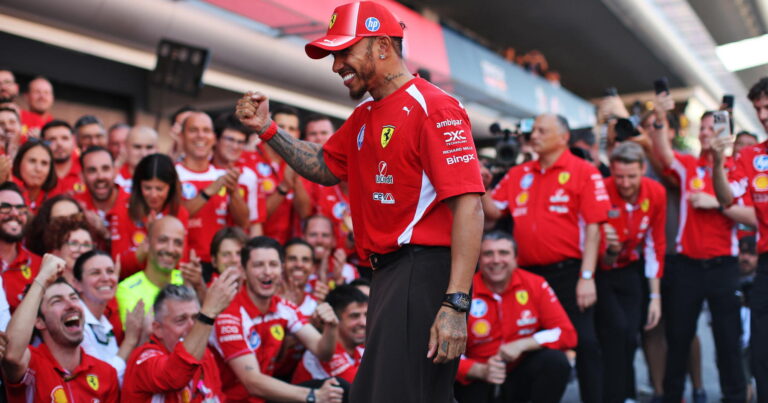 Lewis Hamilton praised as 'very difficult' Ferrari period overcome