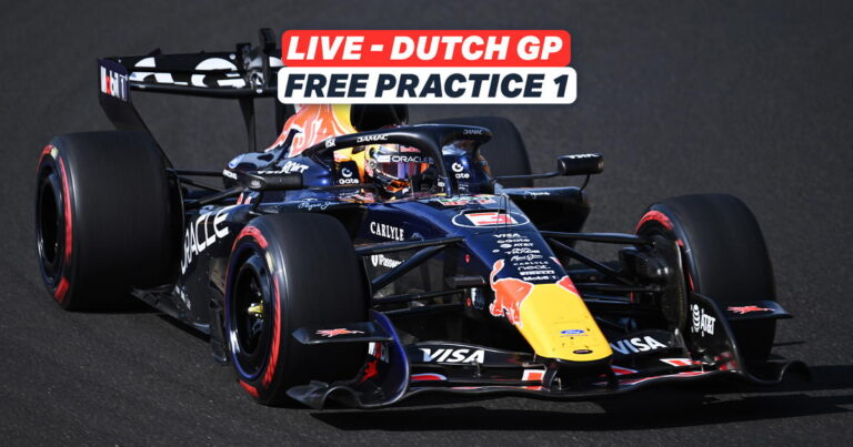 LIVE: 2026 F1 Dutch Grand Prix - Zandvoort Free Practice