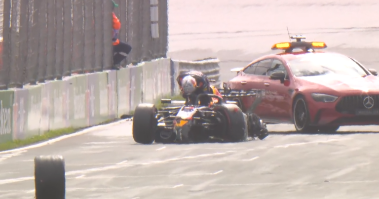 Max Verstappen 'got lucky' in massive crash: 'That could have a really bad outcome'
