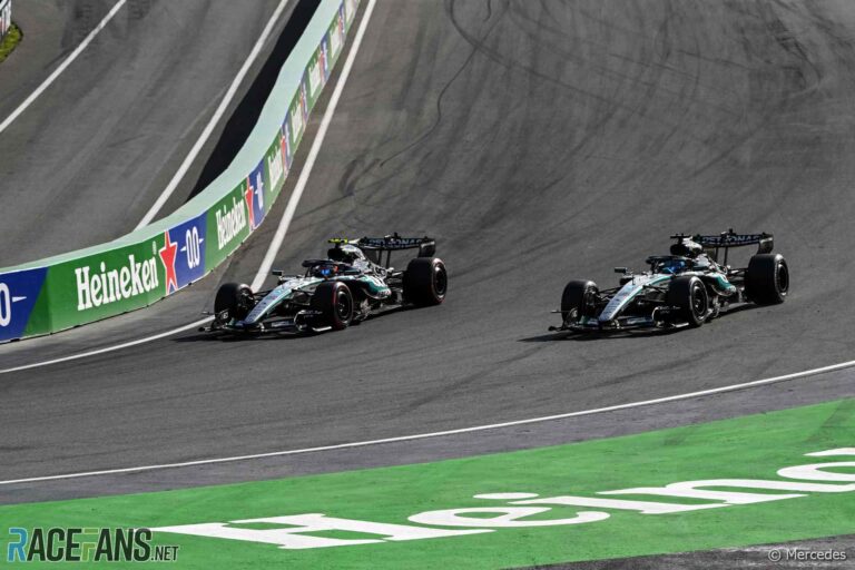 Andrea Kimi Antonelli, George Russell, Mercedes, Zandvoort, 2026