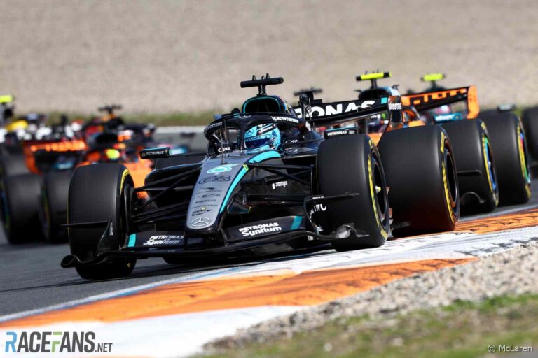 George Russell, Mercedes, Zandvoort, 2026