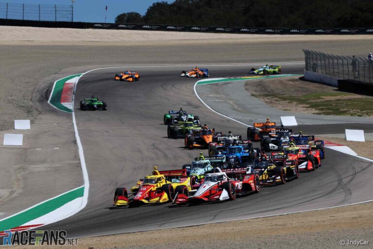 Start, IndyCar, Laguna Seca, 2026