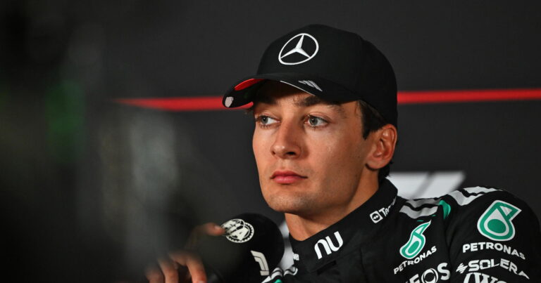 George Russell strikes defiant tone after 'real tough' spell