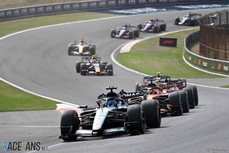 George Russell, Mercedes, Zandvoort, 2026