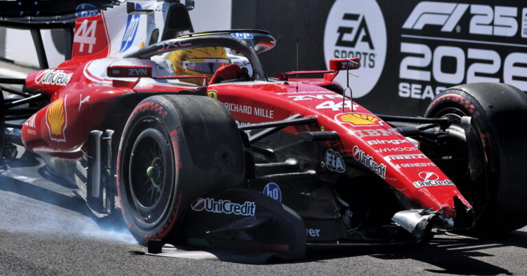 How Lewis Hamilton title chances went completely up in smoke