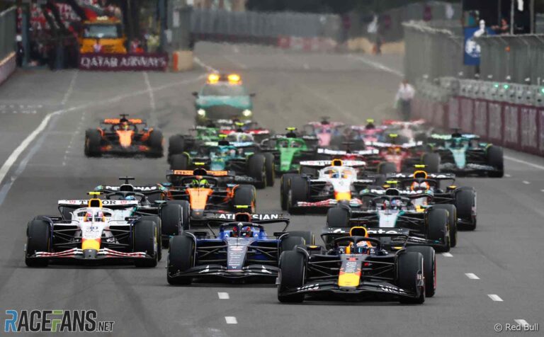 Start, Baku City Circuit, 2025