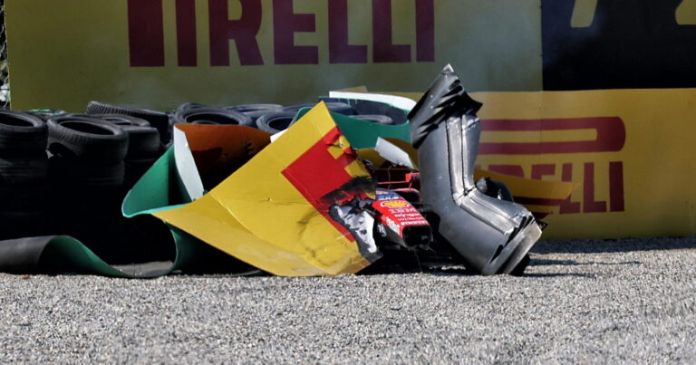 Charles Leclerc 'flaw' pinned after latest Monza crash disaster