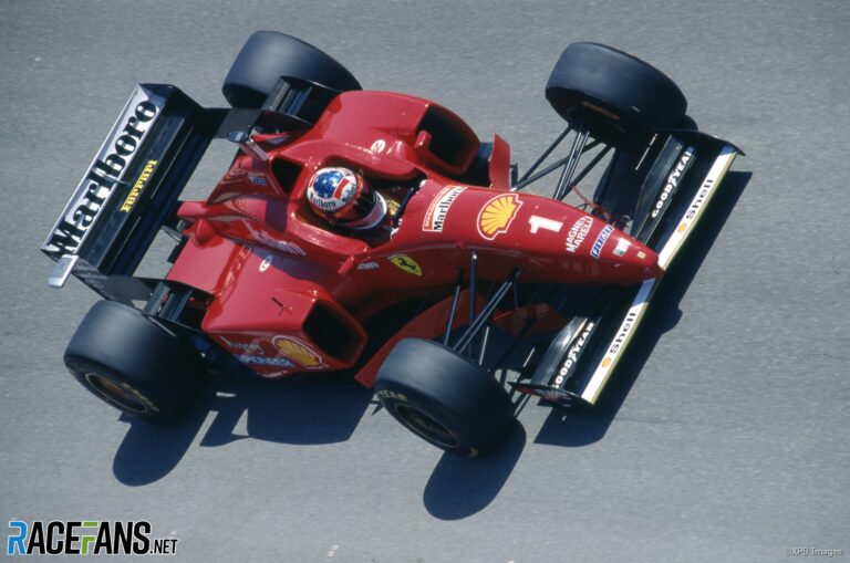 Michael Schumacher, Ferrari, Circuit de Catalunya, Barcelona, Spain, 1996
