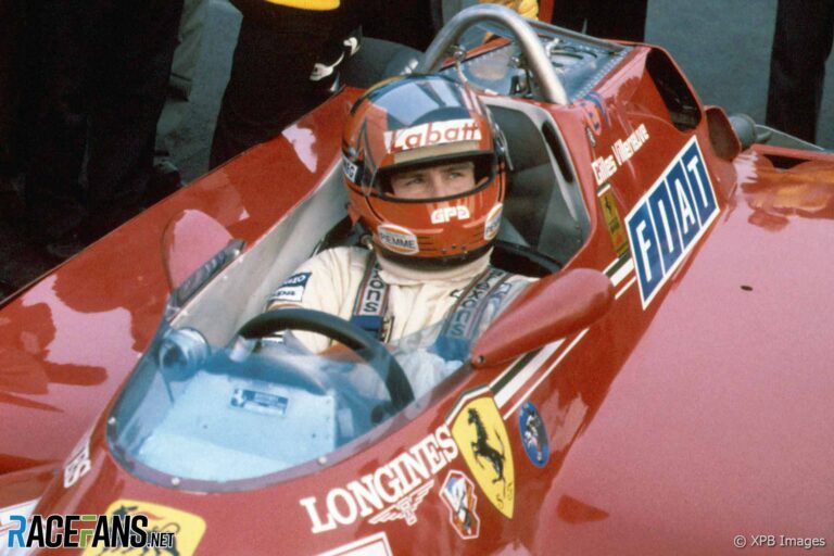 Gilles Villeneuve, Ferrari, 1982