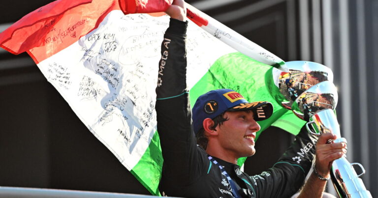 Kimi Antonelli historic Italian GP victory rated - by the driver who won from further back