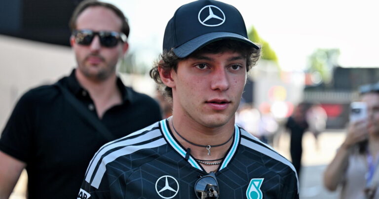 Kimi Antonelli confirms Mercedes discussions in George Russell support role