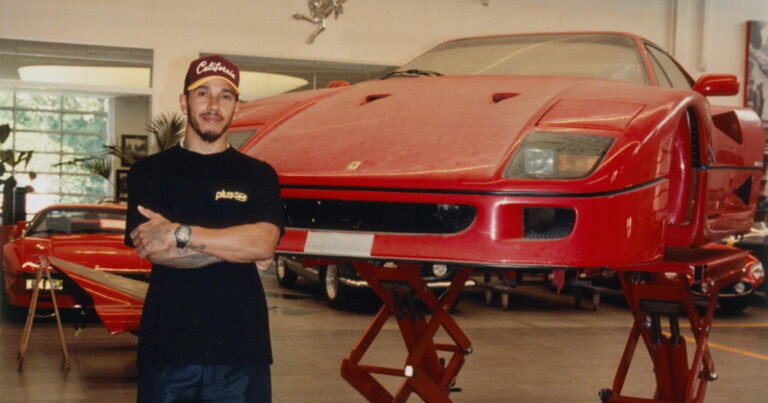 Lewis Hamilton rescues 'car of dreams' from barn in stunning overhaul