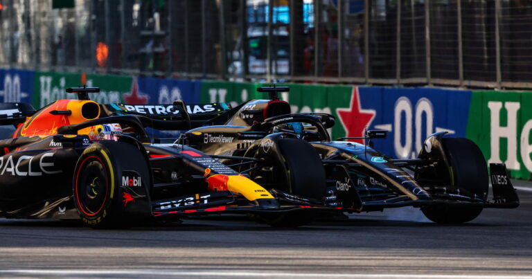 Max Verstappen left furious after multiple George Russell clashes - Throwback