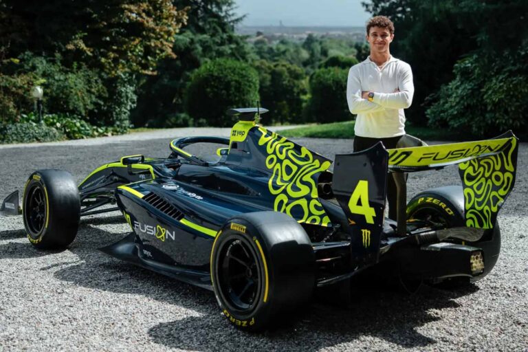 Lando Norris launches LN4Fusion