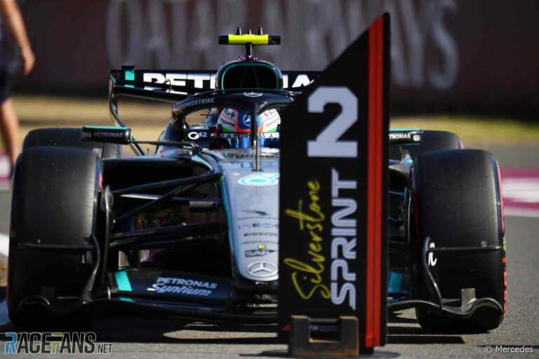 Andrea Kimi Antonelli, Mercedes, Silverstone, sprint race qualifying, 2026