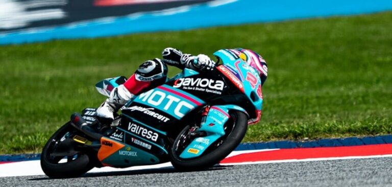 Quiles vira líder após queda de Almansa e vence GP da Áustria